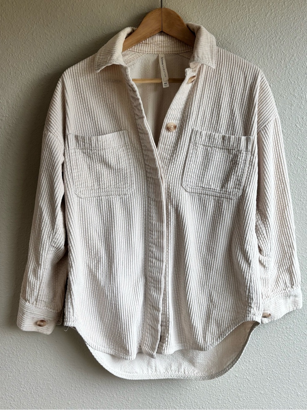 Aritzia Corduroy Shirt/Jacket